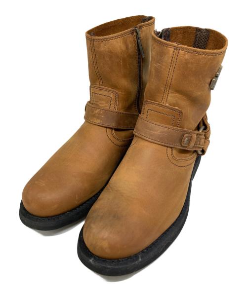 HARLEY-DAVIDSON（ハーレーダビッドソン）HARLEY-DAVIDSON (ハーレーダビッドソン) エンジニアブーツ ブラウン サイズ:8.5Mの古着・服飾アイテム