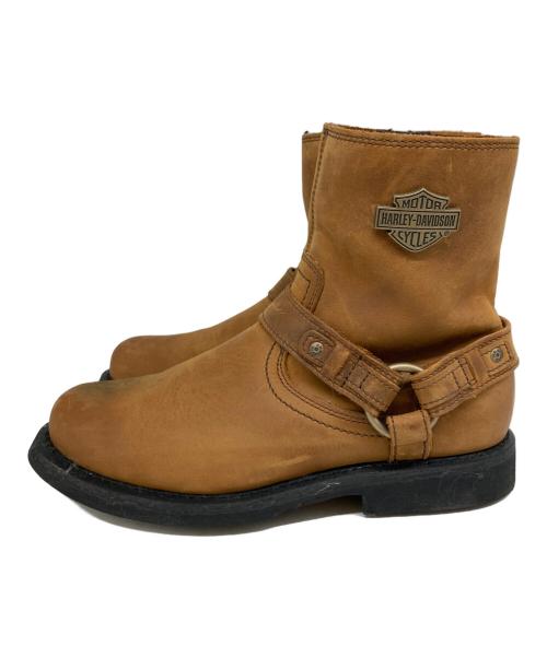 HARLEY-DAVIDSON（ハーレーダビッドソン）HARLEY-DAVIDSON (ハーレーダビッドソン) エンジニアブーツ ブラウン サイズ:8.5Mの古着・服飾アイテム