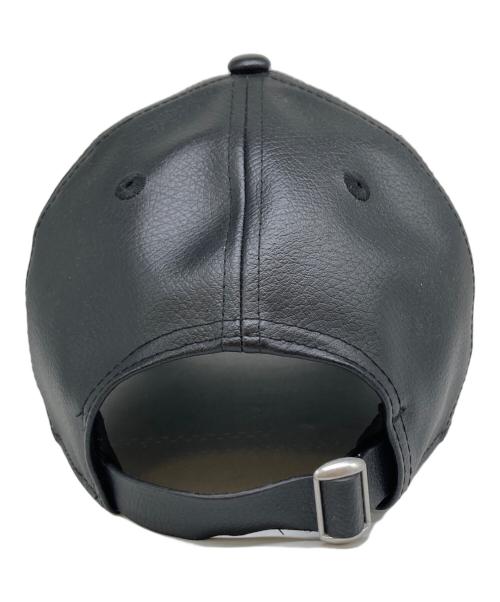 New Era（ニューエラ）New Era (ニューエラ) エコレザーキャップ ブラックの古着・服飾アイテム