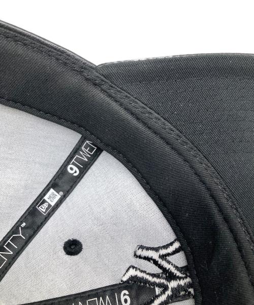 New Era（ニューエラ）New Era (ニューエラ) エコレザーキャップ ブラックの古着・服飾アイテム