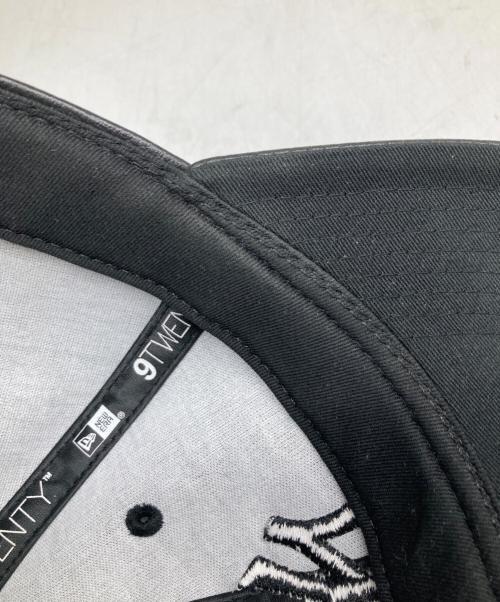New Era（ニューエラ）New Era (ニューエラ) エコレザーキャップ ブラックの古着・服飾アイテム