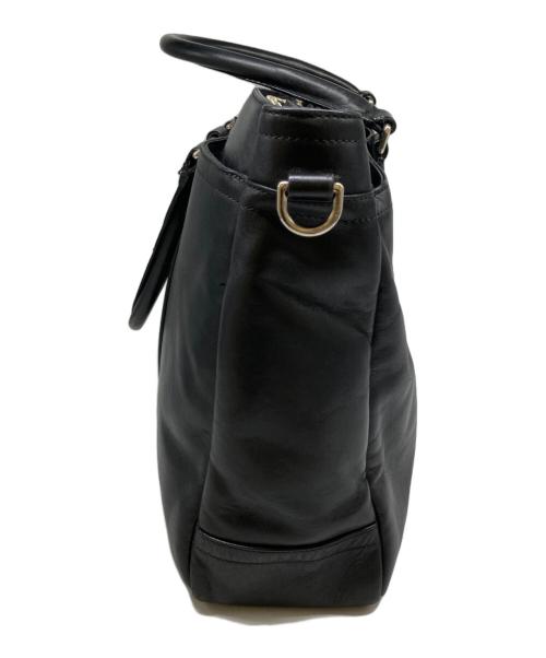 COACH（コーチ）COACH (コーチ) レザーブリーフケース ブラックの古着・服飾アイテム