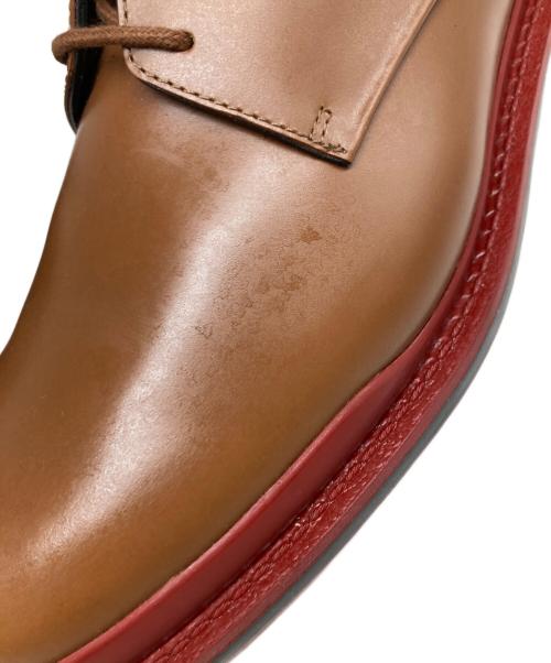 BOTTEGA VENETA（ボッテガベネタ）BOTTEGA VENETA (ボッテガベネタ) レースアップシューズ ブラウン サイズ:41の古着・服飾アイテム
