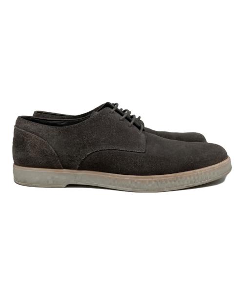 ERMENEGILDO ZEGNA（エルメネジルド・ゼニア）Ermenegildo Zegna (エルメネジルド・ゼニア) スウェードシューズ グレー サイズ:61/2の古着・服飾アイテム