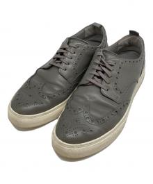 COLE HAAN（コールハーン）の古着「ウィングチップスニーカー」｜グレー