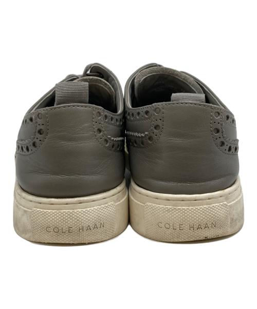 COLE HAAN（コールハーン）COLE HAAN (コールハーン) ウィングチップスニーカー グレー サイズ:8 1/2Mの古着・服飾アイテム