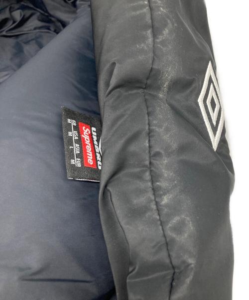 SUPREME（シュプリーム）SUPREME (シュプリーム) UMBRO (アンブロ) Down Puffer Jacket ブラック サイズ:Lの古着・服飾アイテム