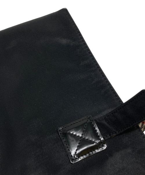 BURBERRY BLUE LABEL（バーバリー ブルー レーベル）BURBERRY BLUE LABEL (バーバリー ブルー レーベル) トートバッグ ブラックの古着・服飾アイテム