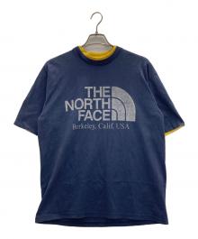 THE NORTHFACE PURPLELABEL（ザ・ノースフェイス パープルレーベル）の古着「7oz Field Graphic Tee」｜ネイビー