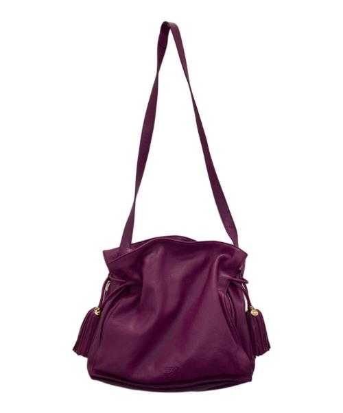 LOEWE（ロエベ）LOEWE (ロエベ) フラメンコ30 パープル サイズ:FREEの古着・服飾アイテム