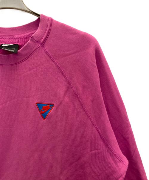 NIKE（ナイキ）NIKE (ナイキ) クルーネックスウェット ピンク サイズ:Lの古着・服飾アイテム