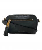 MARC JACOBSマークジェイコブス）の古着「レザー タッセル クロスボディ/ショルダーバッグ」｜ブラック