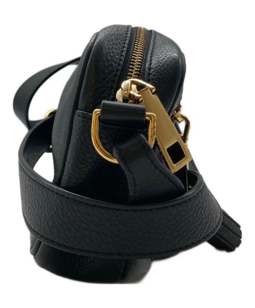 MARC JACOBS（マークジェイコブス）MARC JACOBS (マークジェイコブス) レザー タッセル クロスボディ/ショルダーバッグ ブラック サイズ:FREEの古着・服飾アイテム