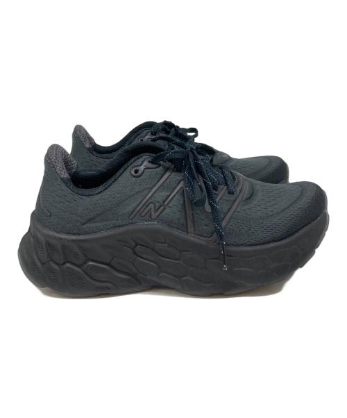 NEW BALANCE（ニューバランス）NEW BALANCE (ニューバランス) FRESH FOAM MORE ブラック サイズ:24.5㎝の古着・服飾アイテム