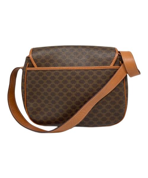 CELINE（セリーヌ）CELINE (セリーヌ) オールド マカダム柄 ショルダーバッグ ブラウンの古着・服飾アイテム