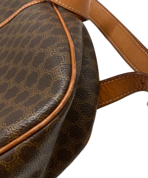 CELINE（セリーヌ）CELINE (セリーヌ) オールド マカダム柄 ショルダーバッグ ブラウンの古着・服飾アイテム