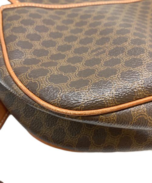 CELINE（セリーヌ）CELINE (セリーヌ) オールド マカダム柄 ショルダーバッグ ブラウンの古着・服飾アイテム
