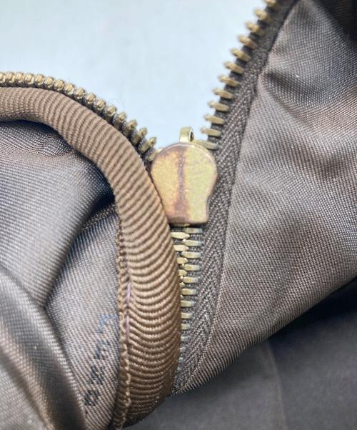 FENDI（フェンディ）FENDI (フェンディ) ズッカ柄エナメルボストンバッグ ブラウンの古着・服飾アイテム