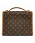 LOUIS VUITTON (ルイ ヴィトン) モノグラム ベルエア ハンドバッグ ブラウン：70000円