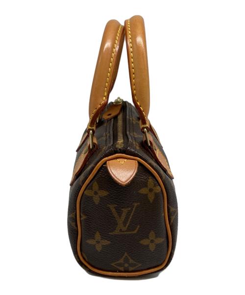 LOUIS VUITTON（ルイ ヴィトン）LOUIS VUITTON (ルイ ヴィトン) モノグラム ミニスピーディ ハンドバッグ ブラウンの古着・服飾アイテム
