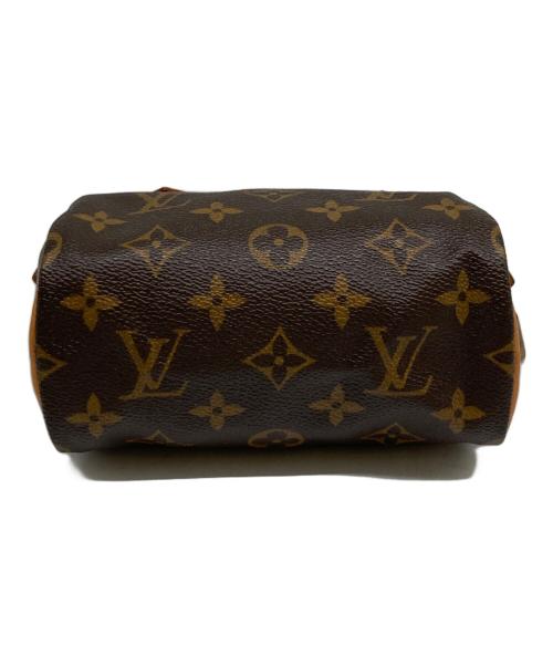 LOUIS VUITTON（ルイ ヴィトン）LOUIS VUITTON (ルイ ヴィトン) モノグラム ミニスピーディ ハンドバッグ ブラウンの古着・服飾アイテム