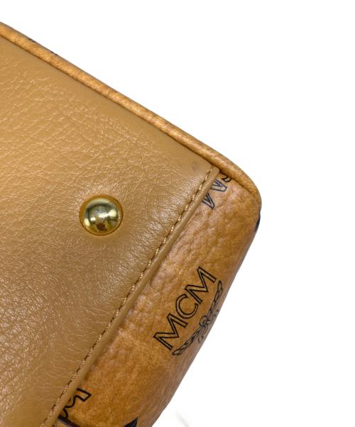 MCM（エムシーエム）MCM (エムシーエム) 2WAY ボストンバッグ ブラウンの古着・服飾アイテム
