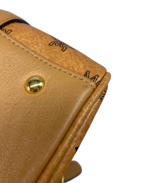 MCM（エムシーエム）MCM (エムシーエム) 2WAY ボストンバッグ ブラウンの古着・服飾アイテム