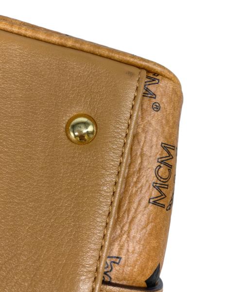 MCM（エムシーエム）MCM (エムシーエム) 2WAY ボストンバッグ ブラウンの古着・服飾アイテム