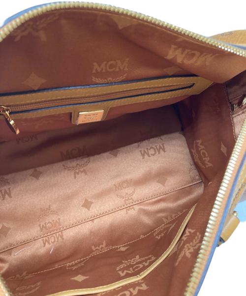 MCM（エムシーエム）MCM (エムシーエム) 2WAY ボストンバッグ ブラウンの古着・服飾アイテム