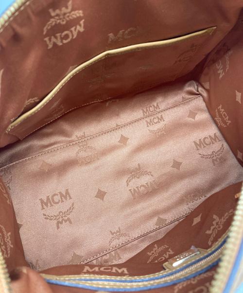 MCM（エムシーエム）MCM (エムシーエム) 2WAY ボストンバッグ ブラウンの古着・服飾アイテム