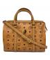 MCM（エムシーエム）の古着「2WAY ボストンバッグ」｜ブラウン