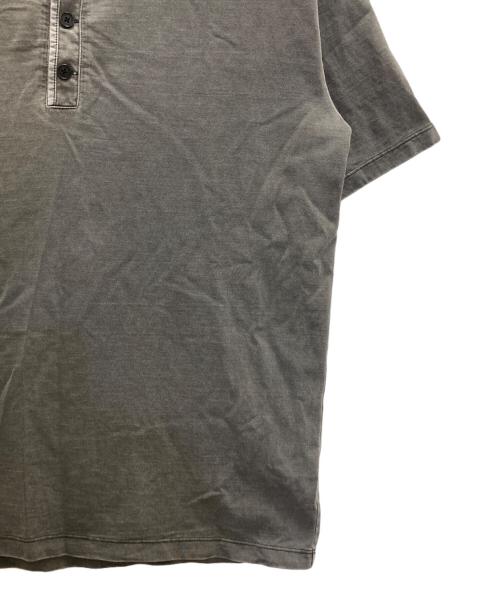 ANOTHER OFFICE（アナザーオフィス）ANOTHER OFFICE (アナザーオフィス) French Henry Neck Garment Tee グレー サイズ:1の古着・服飾アイテム