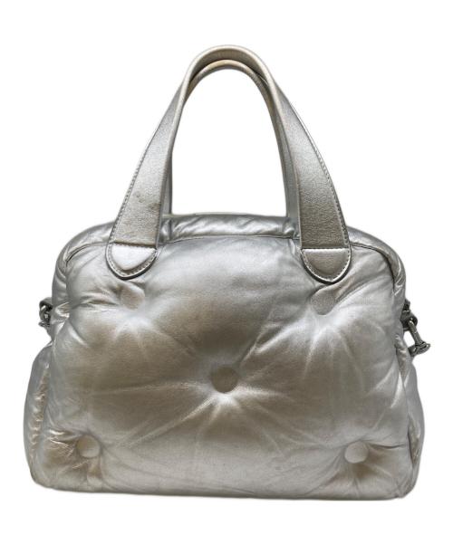 Maison Margiela（メゾンマルジェラ）Maison Margiela (メゾンマルジェラ) 2way Glam Slam Bag シルバー サイズ:FREEの古着・服飾アイテム