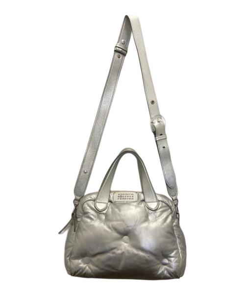 Maison Margiela（メゾンマルジェラ）Maison Margiela (メゾンマルジェラ) 2way Glam Slam Bag シルバー サイズ:FREEの古着・服飾アイテム