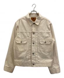 Trophy Clothing（トロフィークロージング）の古着「Button Jacket Natural Duck」｜アイボリー