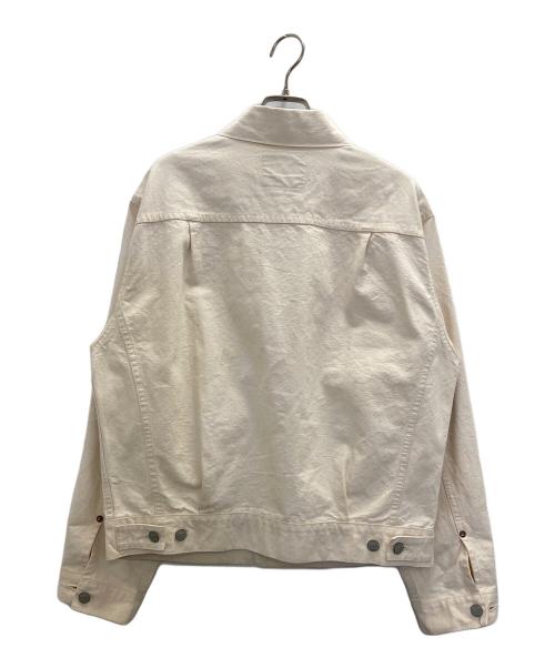 Trophy Clothing（トロフィークロージング）Trophy Clothing (トロフィークロージング) Button Jacket Natural Duck アイボリー サイズ:40の古着・服飾アイテム