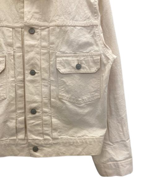 Trophy Clothing（トロフィークロージング）Trophy Clothing (トロフィークロージング) Button Jacket Natural Duck アイボリー サイズ:40の古着・服飾アイテム