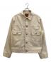 Trophy Clothing（トロフィークロージング）の古着「Button Jacket Natural Duck」｜アイボリー