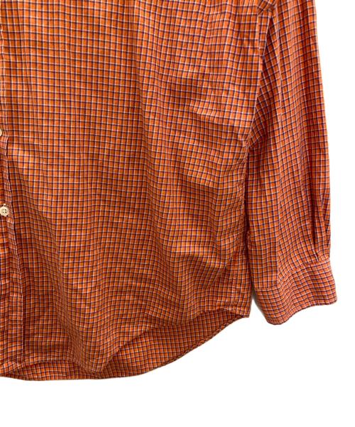 RALPH LAUREN（ラルフローレン）RALPH LAUREN (ラルフローレン) チェックシャツ オレンジ サイズ:Ｌの古着・服飾アイテム