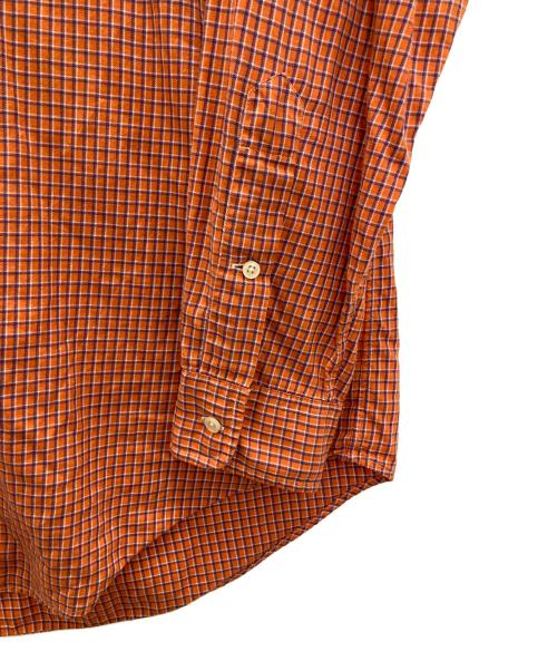 RALPH LAUREN（ラルフローレン）RALPH LAUREN (ラルフローレン) チェックシャツ オレンジ サイズ:Ｌの古着・服飾アイテム