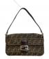 FENDI（フェンディ）の古着「ズッカ柄マンマバケットショルダーバッグ」｜ブラウン