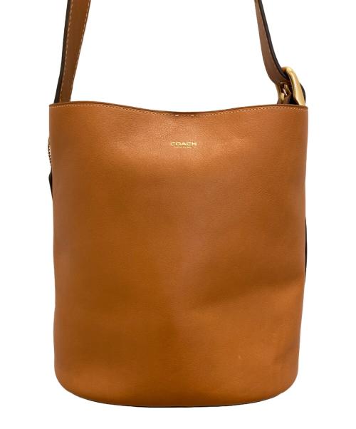 COACH（コーチ）COACH (コーチ) ブリーカーバケットバッグ キャメルの古着・服飾アイテム