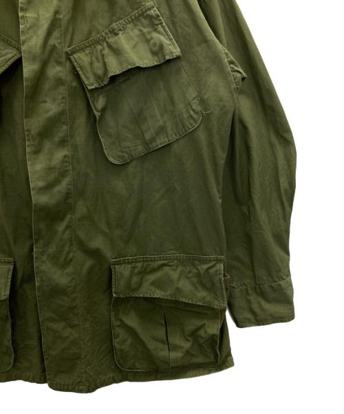 US ARMY（ユーエスアーミー）US ARMY (ユーエスアーミー) Jungle Fatigue Jacket グリーン サイズ:Mの古着・服飾アイテム