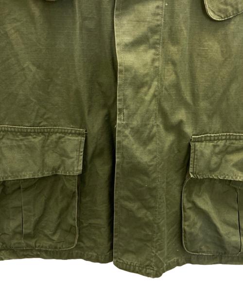 US ARMY（ユーエスアーミー）US ARMY (ユーエスアーミー) Jungle Fatigue Jacket グリーン サイズ:Mの古着・服飾アイテム