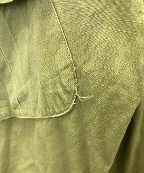 US ARMY（ユーエスアーミー）US ARMY (ユーエスアーミー) Jungle Fatigue Jacket グリーン サイズ:Mの古着・服飾アイテム