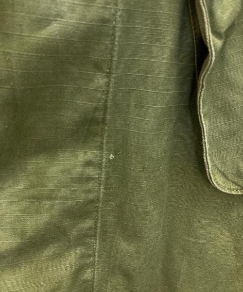 US ARMY（ユーエスアーミー）US ARMY (ユーエスアーミー) Jungle Fatigue Jacket グリーン サイズ:Mの古着・服飾アイテム