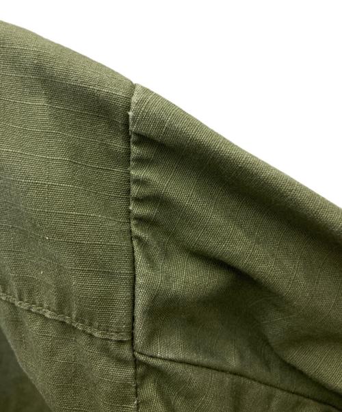 US ARMY（ユーエスアーミー）US ARMY (ユーエスアーミー) Jungle Fatigue Jacket グリーン サイズ:Mの古着・服飾アイテム