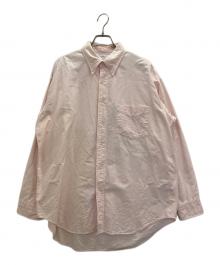 Graphpaper（グラフペーパー）の古着「OXFORD L/S B.D BOX SHIRT」｜ピンク