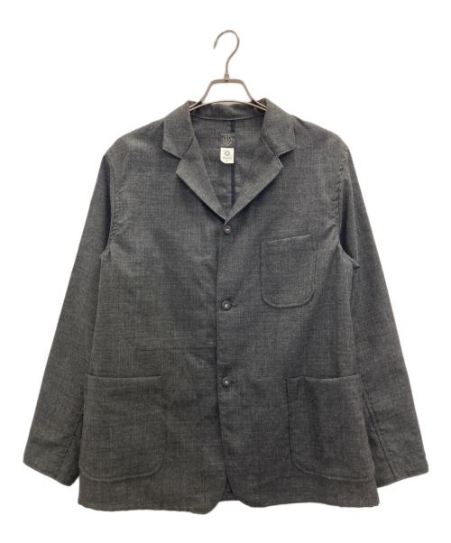 POST O'ALLS（ポストオーバーオールズ）POST O'ALLS (ポストオーバーオールズ) SOUTHWICK (サウスウィック) scotch cheviot OK Rider 2 グレー サイズ:Mの古着・服飾アイテム