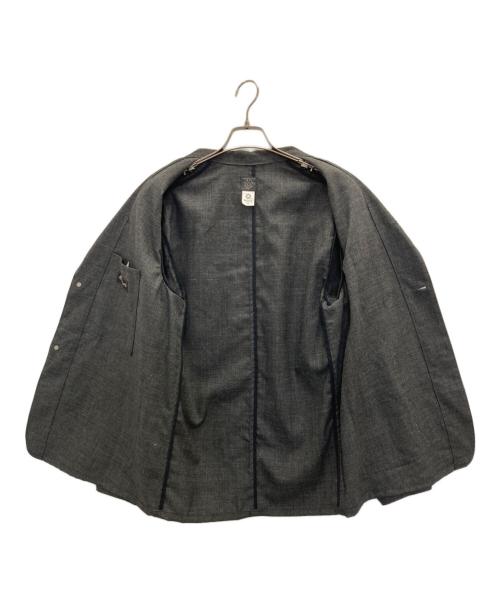 POST O'ALLS（ポストオーバーオールズ）POST O'ALLS (ポストオーバーオールズ) SOUTHWICK (サウスウィック) scotch cheviot OK Rider 2 グレー サイズ:Mの古着・服飾アイテム